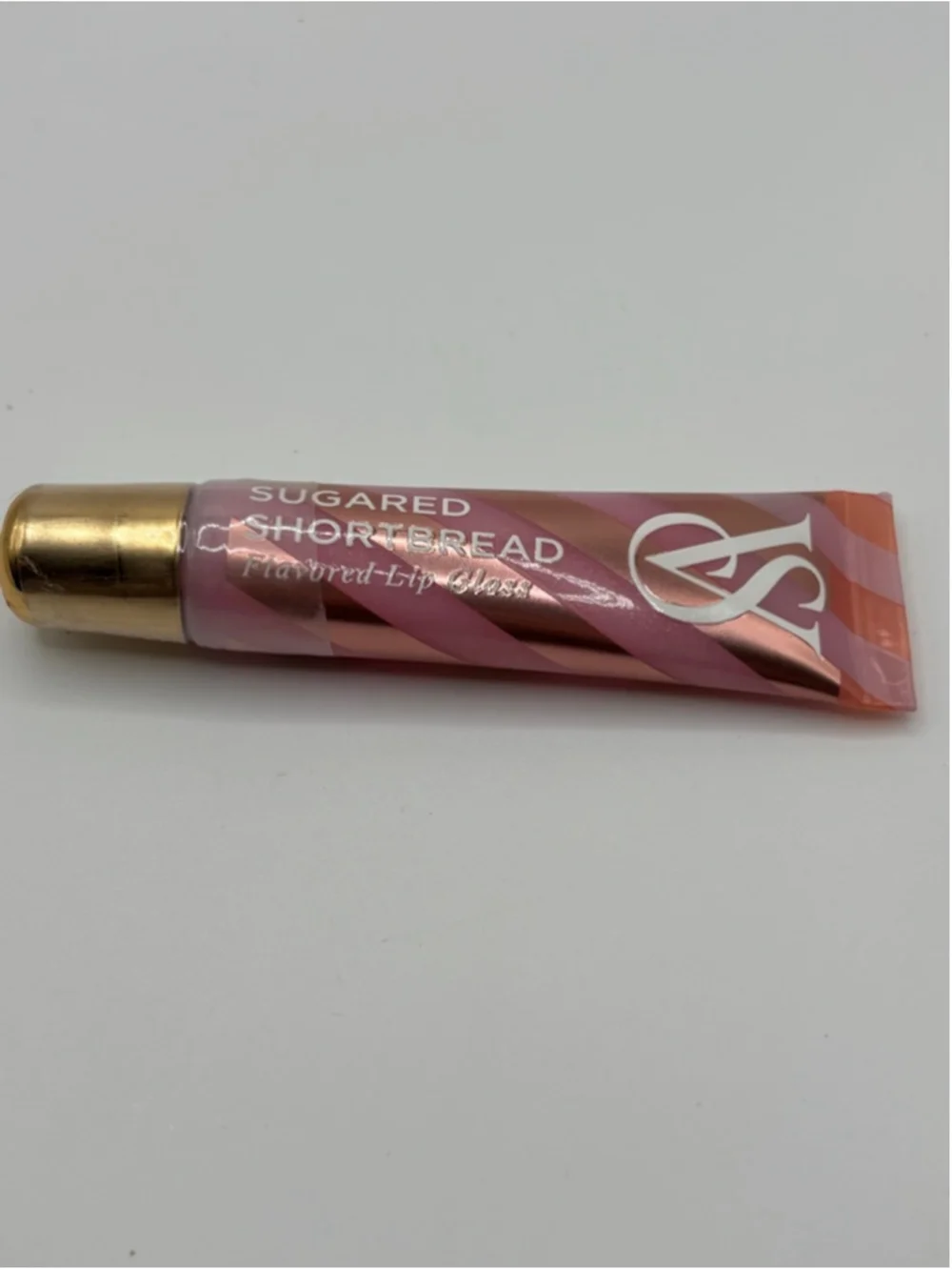Victoria's Secret Sugared Shortbread Lip Gloss Flavored 0.46 oz New